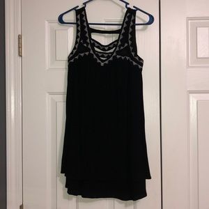 Multi-Occasion Black Strappy Dress